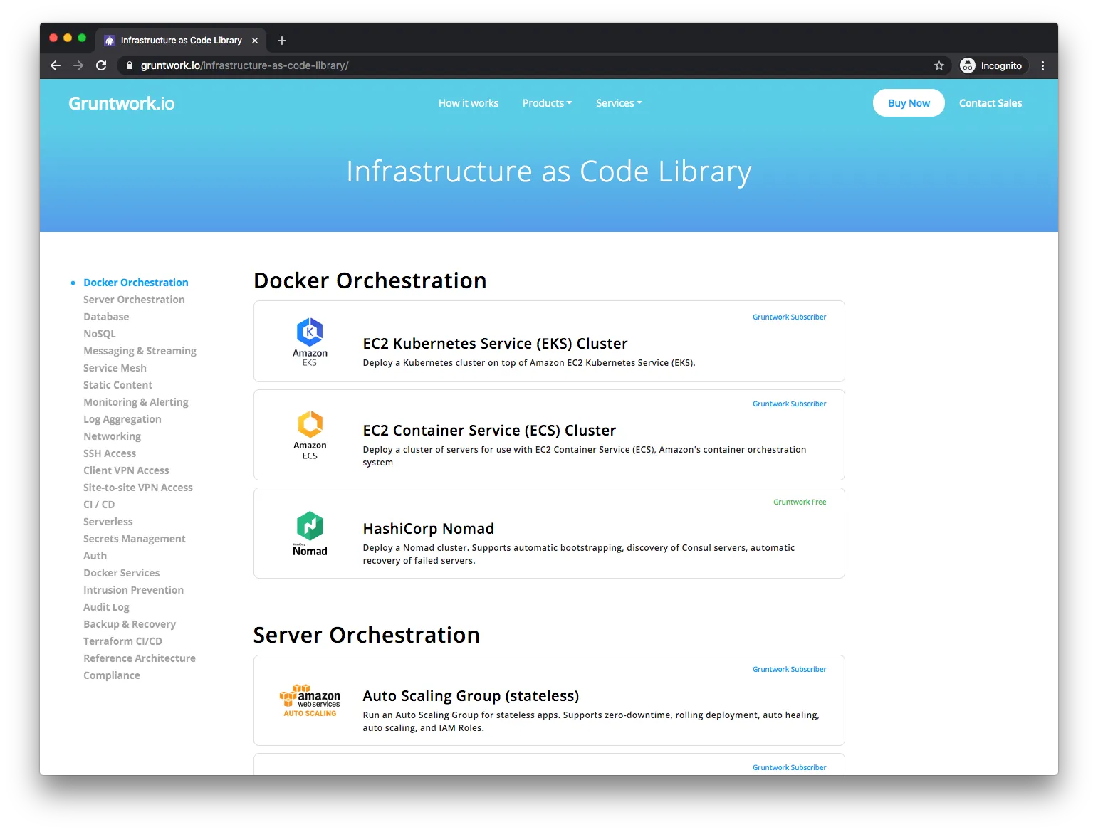 The Gruntwork Infrastructure as Code Library